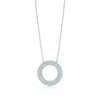 Three-row circle pendant
